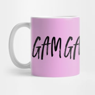 Gam Gam Family Shirt Black Text Mug